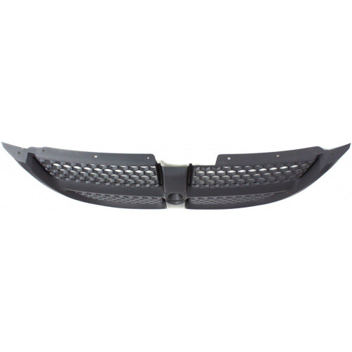 GRILLE MATTE-BLACK REPLACEMENT FOR  DODGE CARAVAN 2002 PARTSLINK NUMBER  CH1200238