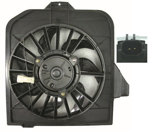 RADIATOR FAN ASSY RH REPLACEMENT FOR DODGE CARAVAN 2002 PARTSLINK NUMBER CH3115102 RADIATOR FAN ASSY RH REPLACEMENT FOR DODGE CARAVAN 2002 PARTSLINK NUMBER CH3115102