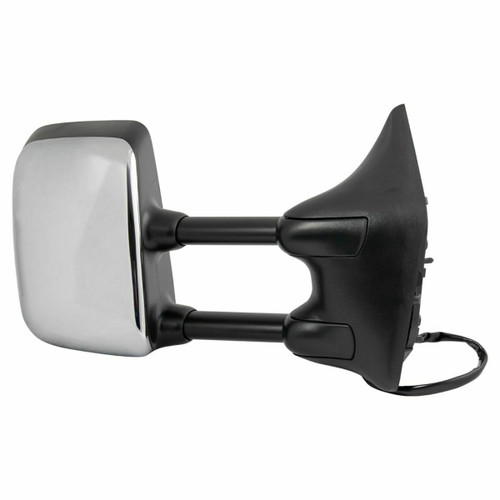 DOOR MIRROR RH POWER HTD MEMORY W/BIG TOW PKG CHROME FOR LE MODEL 04-15/SL 2014  REPLACEMENT FOR NISSAN TITAN PICKUP 2015 PARTSLINK NUMBER  NI1321204