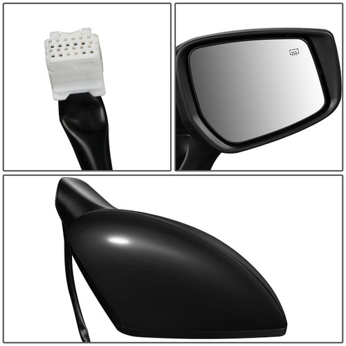 DOOR MIRROR RH POWER W/HTD/CAMERA MANUAL FOLDING CONVEX S/S PLUS/SL/SV REPLACEMENT FOR NISSAN VERSA HATCHBACK 2015 PARTSLINK NUMBER NI1321265 DOOR MIRROR RH POWER W/HTD/CAMERA MANUAL FOLDING CONVEX S/S PLUS/SL/SV REPLACEMENT FOR NISSAN VERSA HATCHBACK 2015 PARTSLINK NUMBER NI1321265