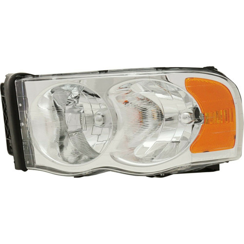 HEAD LAMP LH HQ REPLACEMENT FOR DODGE PICKUP DODGE RAM 1500 2002 PARTSLINK NUMBER  CH2502135