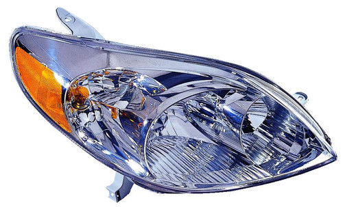HEAD LAMP RH REPLACEMENT FOR TOYOTA MATRIX 2005 PARTSLINK NUMBER TO2503140V