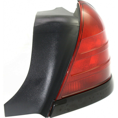 TAIL LAMP RH (BLACK MOULDING SPORT-2 BULB-RED) HQ REPLACEMENT FOR FORD CROWN VICTORIA 2002 PARTSLINK NUMBER  FO2801175