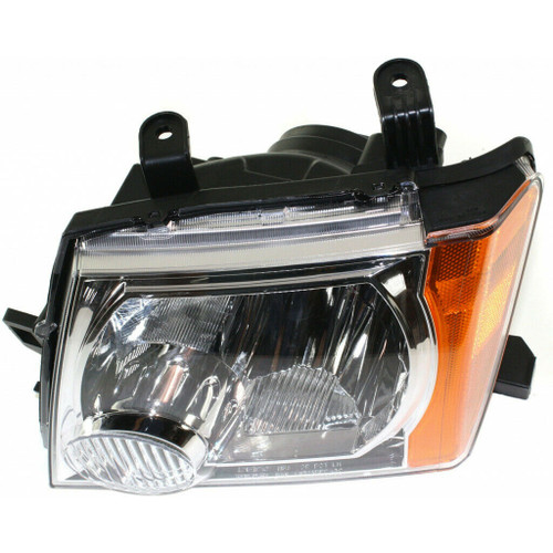 HEAD LAMP LH EXCLUDE 09-15 S/X-MODELS CAPA  REPLACEMENT FOR NISSAN XTERRA 2015 PARTSLINK NUMBER  NI2502161C