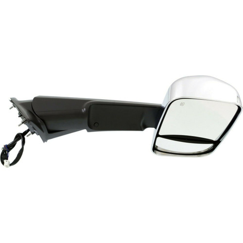 DOOR MIRROR RH POWER CHROME HTD W/AMBIENT/SIGNAL/PUDDLE LAMP/MEMORY/TOW  REPLACEMENT FOR RAM PICKUP RAM 1500 2015 PARTSLINK NUMBER  CH1321351