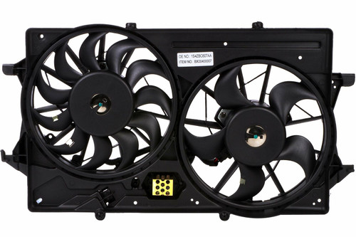 COOLING FAN ASSY DUAL PLUG (USA TYPE) REPLACEMENT FOR FORD FOCUS 2002 PARTSLINK NUMBER  FO3115119
