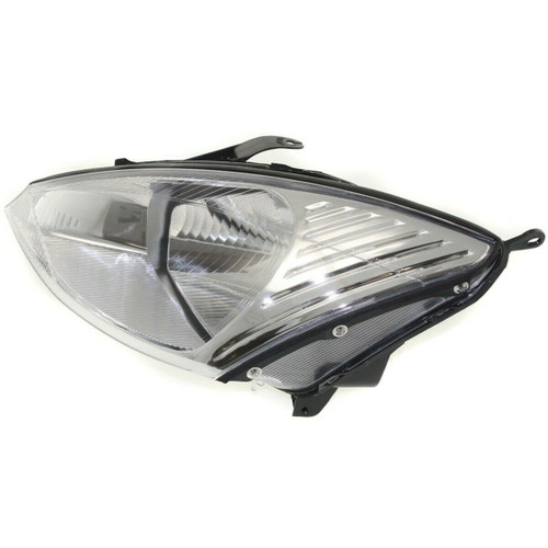 HEAD LAMP LH W/O HID W/O SVT W/CHROME BEZEL HQ REPLACEMENT FOR FORD FOCUS 2002 PARTSLINK NUMBER  FO2502171