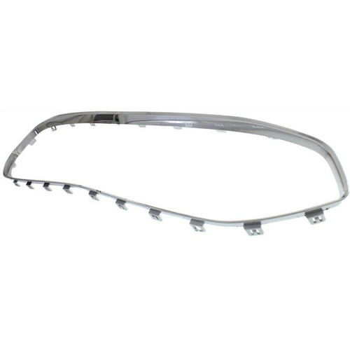 GRILLE SURROUND MLDG ALL CHROME  REPLACEMENT FOR FORD FUSION ENERGI 2013 PARTSLINK NUMBER  FO1202103