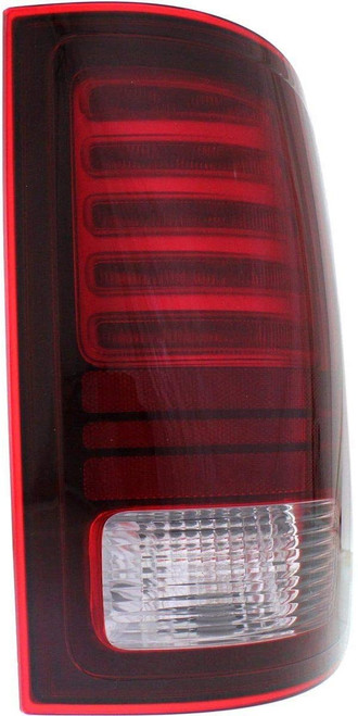 TAIL LAMP RH BLACK SPORT/RT SMOKED LENS HQ  REPLACEMENT FOR RAM PICKUP RAM 2500 2015 PARTSLINK NUMBER  CH2801202