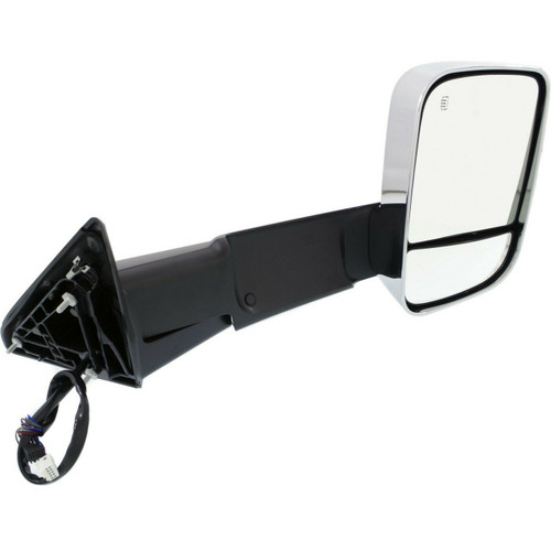 DOOR MIRROR RH POWER CHROME HTD W/AMBIENT/SIGNAL/PUDDLE LAMP/MEMORY/TOW  REPLACEMENT FOR RAM PICKUP RAM 3500 2015 PARTSLINK NUMBER  CH1321351