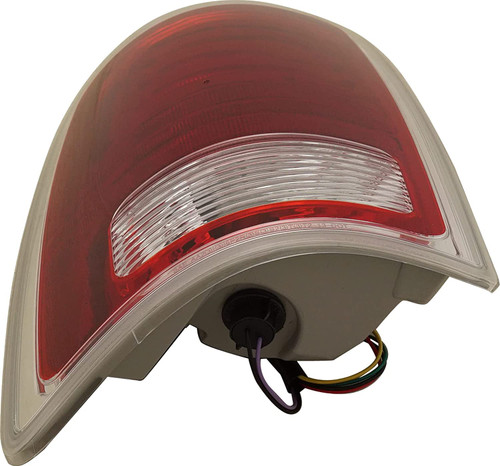 TAIL LAMP LH LED CHROME LARAMIE/LONGHORN MODELS CAPA  REPLACEMENT FOR RAM PICKUP RAM 3500 2015 PARTSLINK NUMBER  	CH2800203C