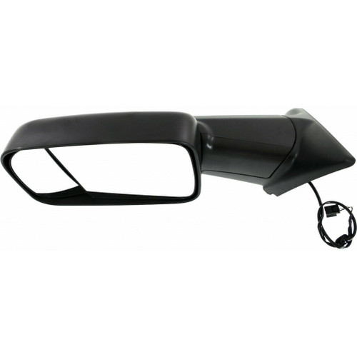 DOOR MIRROR LH MANUAL TEXTURED W/TOW   REPLACEMENT FOR RAM PICKUP RAM 4500 2015 PARTSLINK NUMBER  CH1320349