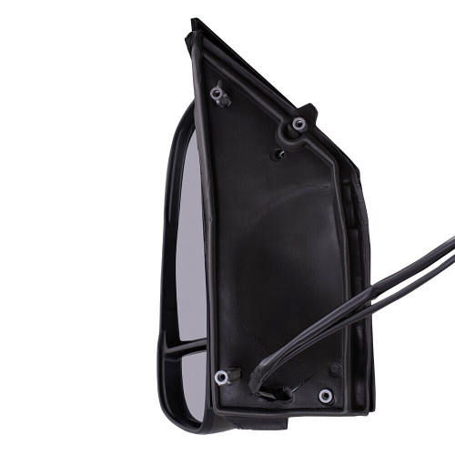 DOOR MIRROR LH POWER TEXTURED W/SIGNAL/POWER FOLD/TEMPERATURE SENSOR W/O EXTENDED MIRROR  REPLACEMENT FOR RAM PROMASTER 2500 2015 PARTSLINK NUMBER  CH1320432