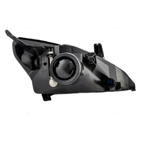 HEAD LAMP LH W/SVT PKG W/BLACK BEZEL HQ REPLACEMENT FOR FORD FOCUS SVT 2002 PARTSLINK NUMBER  FO2502192