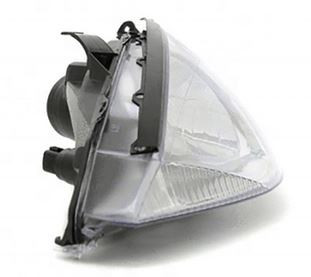 HEAD LAMP RH W/SVT PKG W/BLACK BEZEL HQ REPLACEMENT FOR FORD FOCUS SVT 2002 PARTSLINK NUMBER  FO2503192