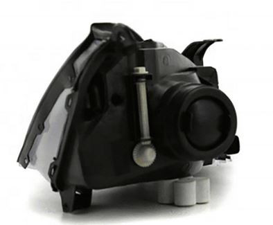 HEAD LAMP RH W/SVT PKG W/BLACK BEZEL HQ REPLACEMENT FOR FORD FOCUS SVT 2002 PARTSLINK NUMBER  FO2503192