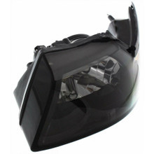 HEAD LAMP LH BLACK BEZEL HQ REPLACEMENT FOR FORD MUSTANG COBRA 2002 PARTSLINK NUMBER  FO2502177
