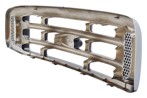 GRILLE CHROME REPLACEMENT FOR FORD PICKUP FORD SUPERDUTY(F250-F350) 2002 PARTSLINK NUMBER  FO1200359