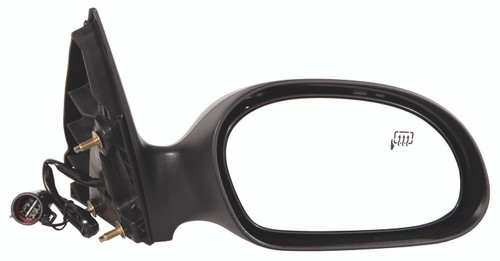 DOOR MIRROR RH POWER HTD W/PUDDLE LAMP REPLACEMENT FOR FORD TAURUS 2002 PARTSLINK NUMBER  FO1321220