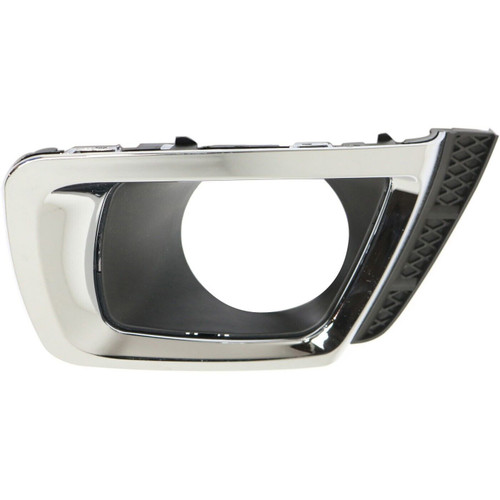 FOG LAMP BEZEL FR LH 2.0L XT MODEL BLACK/CHROME REPLACEMENT FOR SUBARU FORESTER 2015 PARTSLINK NUMBER SU1038107 FOG LAMP BEZEL FR LH 2.0L XT MODEL BLACK/CHROME REPLACEMENT FOR SUBARU FORESTER 2015 PARTSLINK NUMBER SU1038107