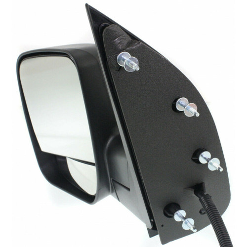 DOOR MIRROR LH POWER W/PUDDLE LAMP/DUAL GLASS REPLACEMENT FOR FORD VAN FORD ECONOLINE 2002 PARTSLINK NUMBER  FO1320276