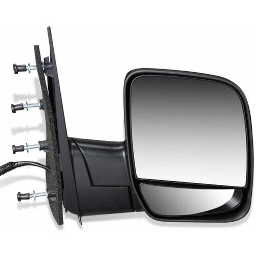 DOOR MIRROR RH POWER W/PUDDLE LAMP/DUAL GLASS REPLACEMENT FOR FORD VAN FORD ECONOLINE 2002 PARTSLINK NUMBER  FO1321276