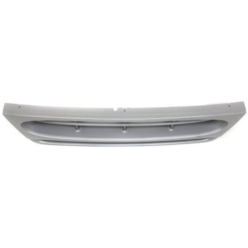 GRILLE SILVER REPLACEMENT FOR FORD VAN FORD ECONOLINE 2002 PARTSLINK NUMBER  FO1200338
