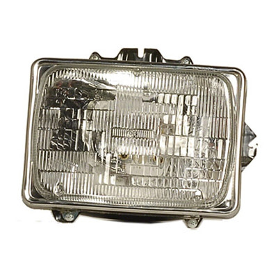 HEAD LAMP RH STANDARD SEALED BEAM HQ REPLACEMENT FOR FORD VAN FORD ECONOLINE 2002 PARTSLINK NUMBER  FO2501126
