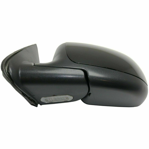 DOOR MIRROR LH POWER HTD W/MANUAL FOLDING W/PUDDLE LAMP TEXTURED W/SMOOTH CAP W/OFF ROAD REPLACEMENT FOR GMC PICKUP GMC DENALI 1500 2002 PARTSLINK NUMBER  GM1320252