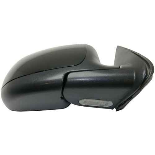 DOOR MIRROR RH POWER HTD W/MANUAL FOLDING W/PUDDLE LAMP TEXTURED W/SMOOTH CAP W/OFF ROAD REPLACEMENT FOR GMC PICKUP GMC SIERRA (1500) (2500-3500) 2002 PARTSLINK NUMBER  GM1321252