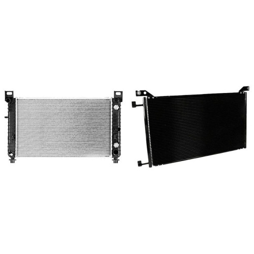 RADIATOR (2368) 4.3L A/T/M/T REPLACEMENT FOR GMC PICKUP GMC SIERRA (1500) (2500-3500) 2002 PARTSLINK NUMBER GM3010280 RADIATOR (2368) 4.3L A/T/M/T REPLACEMENT FOR GMC PICKUP GMC SIERRA (1500) (2500-3500) 2002 PARTSLINK NUMBER GM3010280
