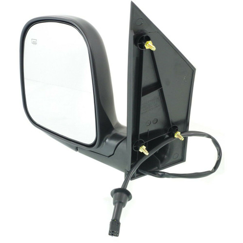 DOOR MIRROR LH POWER HTD TEXTURED FLAT GLASS REPLACEMENT FOR GMC VAN GMC SAVANA 2002 PARTSLINK NUMBER  GM1320228