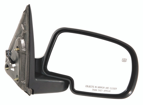 DOOR MIRROR RH POWER HTD W/MANUAL FOLDING W/PUDDLE LAMP TEXTURED W/SMOOTH CAP W/OFF ROAD REPLACEMENT FOR GMC YUKON 2002 PARTSLINK NUMBER  GM1321252