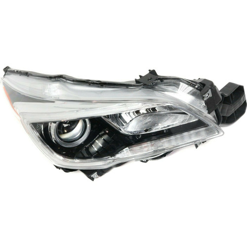 HEAD LAMP RH HALOGEN W/BLACK BEZEL/CHROME TRIM 3.6L CAPA  REPLACEMENT FOR SUBARU OUTBACK (MID-SIZE-WAGON) 2015 PARTSLINK NUMBER  SU2503149C