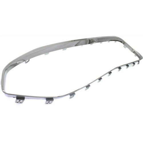 GRILLE SURROUND MLDG ALL CHROME	       REPLACEMENT FOR FORD FUSION HYBRID 2013 PARTSLINK NUMBER  FO1202103