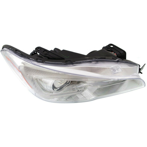 HEAD LAMP RH HALOGEN W/CHROME BEZEL HQ  REPLACEMENT FOR SUBARU WRX STI 2015 PARTSLINK NUMBER  SU2503152