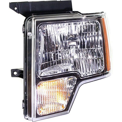 HEAD LAMP LH EXCEPT HARLEY DAVIDSON SVT W/CHROME TRIM CAPA      REPLACEMENT FOR FORD PICKUP FORD LIGHTDUTY(F150) 2013 PARTSLINK NUMBER  FO2502287C
