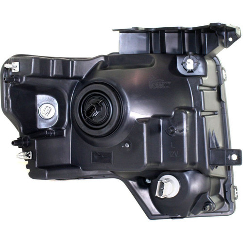 HEAD LAMP LH EXCEPT HARLEY DAVIDSON SVT W/CHROME TRIM CAPA      REPLACEMENT FOR FORD PICKUP FORD LIGHTDUTY(F150) 2013 PARTSLINK NUMBER  FO2502287C
