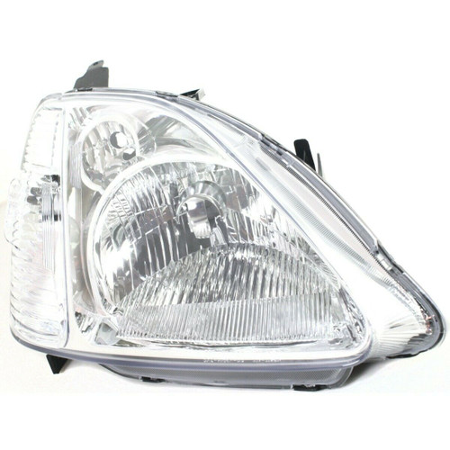 HEAD LAMP RH HQ REPLACEMENT FOR HONDA CIVIC HATCHBACK 2002 PARTSLINK NUMBER  HO2519103