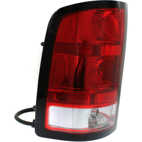 TAIL LAMP LH BASE MODEL W/DARK TRIM/LARGE BULB CAPA  REPLACEMENT FOR GMC PICKUP GMC SIERRA 2013 PARTSLINK NUMBER 	GM2800254C