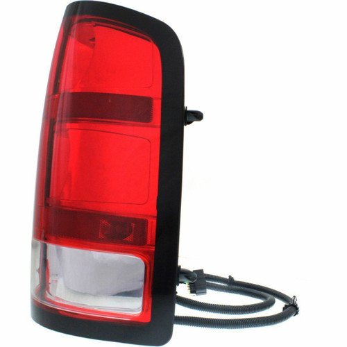 TAIL LAMP RH 1500 SERIES BASE MODEL W/DARK TRIM/LARGE BULB CAPA  REPLACEMENT FOR GMC PICKUP GMC SIERRA 2013 PARTSLINK NUMBER GM2801254C