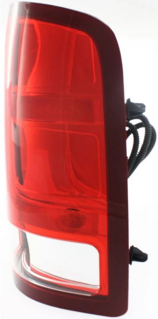 TAIL LAMP RH EXCLUDE BASE/DUALLY/DENALI W/O DARK RED TRIM W/LARGE 3047 BACK-UP BULB HQ  REPLACEMENT FOR GMC PICKUP GMC SIERRA 2013 PARTSLINK NUMBER GM2801208