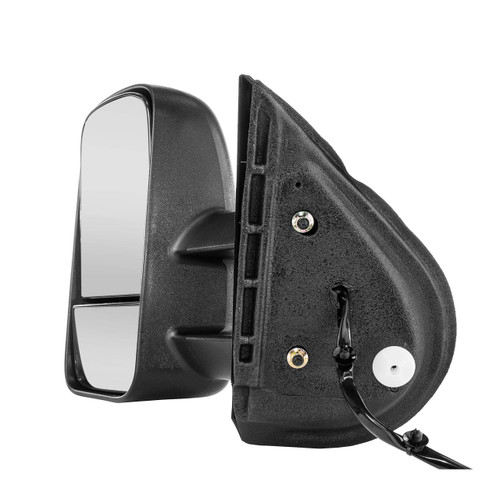 DOOR MIRROR LH POWER HTD TEXTURED TRAILER TOW TYPE TELESCOPIC W/SIGNAL MANUAL FOLDING    REPLACEMENT FOR GMC PICKUP GMC SIERRA 2500-3500 2013 PARTSLINK NUMBER  GM1320354