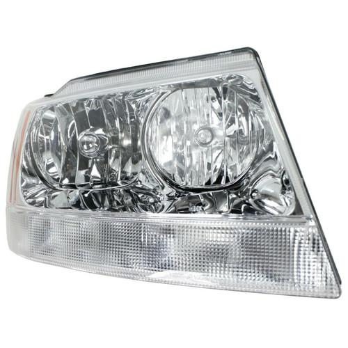 HEAD LAMP RH LTD HQ REPLACEMENT FOR JEEP GRAND CHEROKEE 2002 PARTSLINK NUMBER CH2503120 HEAD LAMP RH LTD HQ REPLACEMENT FOR JEEP GRAND CHEROKEE 2002 PARTSLINK NUMBER CH2503120