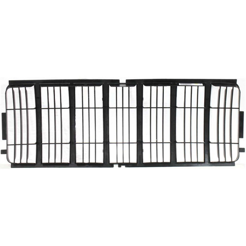 GRILLE INSERT MATTE-BLACK REPLACEMENT FOR JEEP LIBERTY 2002 PARTSLINK NUMBER  CH1200243
