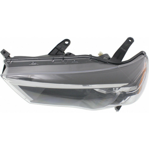 HEAD LAMP LH HALOGEN W/CHROME TRIM/BLACK BEZEL CAPA REPLACEMENT FOR TOYOTA 4RUNNER 2015 PARTSLINK NUMBER  TO2518150C