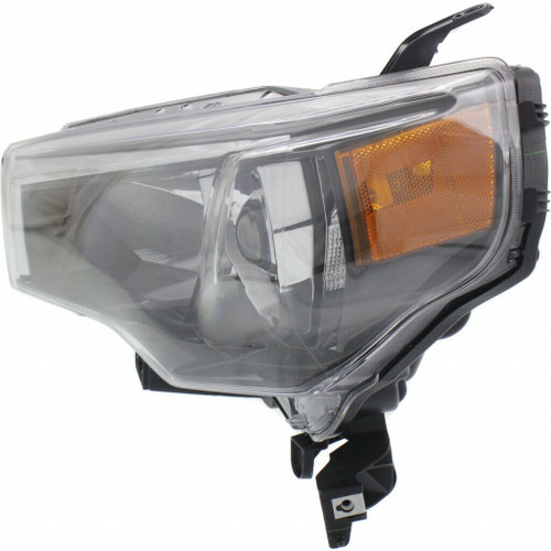 HEAD LAMP LH HALOGEN W/CHROME TRIM/BLACK BEZEL HQ  REPLACEMENT FOR TOYOTA 4RUNNER 2015 PARTSLINK NUMBER  TO2518150