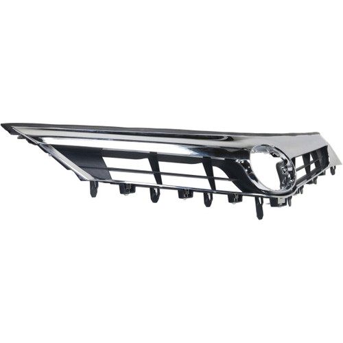 GRILLE MATTE-BLACK W/CHROME MLDG W/O PRE-COLLISION W/O EMBLEM  REPLACEMENT FOR TOYOTA AVALON 2015 PARTSLINK NUMBER  TO1200357