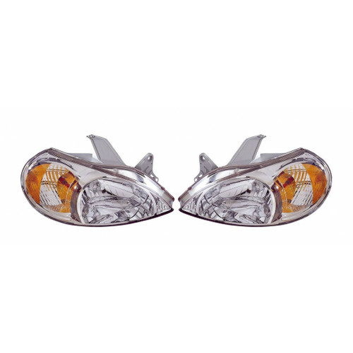 HEAD LAMP LH HQ REPLACEMENT FOR KIA RIO SEDAN 2002 PARTSLINK NUMBER  KI2502106