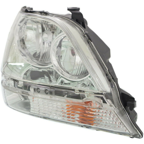 HEAD LAMP RH CHROME HOUSE HQ REPLACEMENT FOR LEXUS RX300 2002 PARTSLINK NUMBER  LX2503104